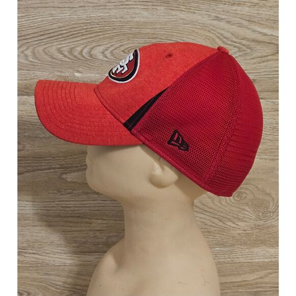 New Era Scarlet San Francisco 49ers 39THIRTY Flex Hat Cap Mens Large / XLarge - Picture 6 of 8